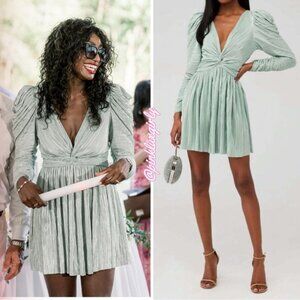 $348 Sabina Musayev Morgana Dress in Mint ✨